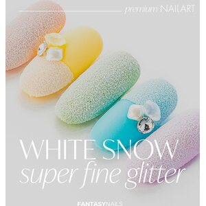 White Snow - Super Fine Glitter 0,07 mm N3119