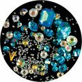 Mix Crystals/Deco AB Blue 2658
