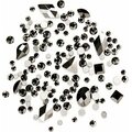 Mixed Crystal Jewels Onyx Black 3537