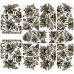 Superslim Waterdecals B&W Rose 3002