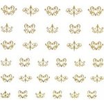 Superslim Waterdecals B&W Foil Gold #1 3003