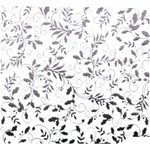 Superslim Waterdecals B&W Foil Silver #3 3008