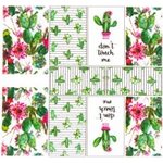 Superslim Waterdecals Cactus Flower 3011