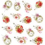 Superslim Waterdecals Vintage Rose 3014