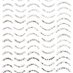 3D Stickers Silver #2 2711S