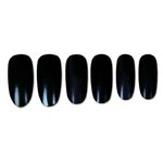 Nailart Tips 300 kpl Nailart Tips Black 1212