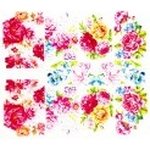3D Waterdecals Floral Red-Yellow 3023