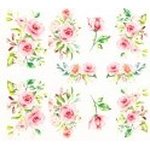 3D Waterdecals Roses 3020
