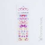 Waterdecals Floral Pink 2742