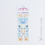 Waterdecals Floral Blue 2743