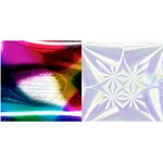 Foils DUO (2,5x100cm) - OUTLET 3 Color Mix / Silver Star 2303