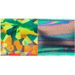 Foils DUO (2,5x100cm) - OUTLET 4 Green - Gold Diamond / Green - Gold Petrol 2304