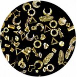 Metallic Forms Mix Metallic Forms Gold 2760