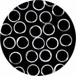 Metallic Forms Silver Circle 2765