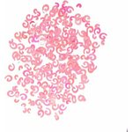 Flat Deco Pink Swirls 2125