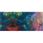 Cosmos Foil Collection Multi/Blue 3250