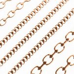 Chains Stickers Large Rose Gold 3054