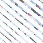 Stripes Stickers Holo Silver 3061