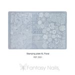 Stamping Plate XL Floral 2001