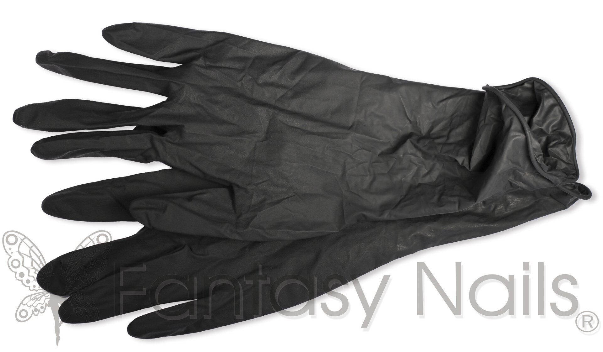 Nitrile Gloves Black Latex Gloves M 1372