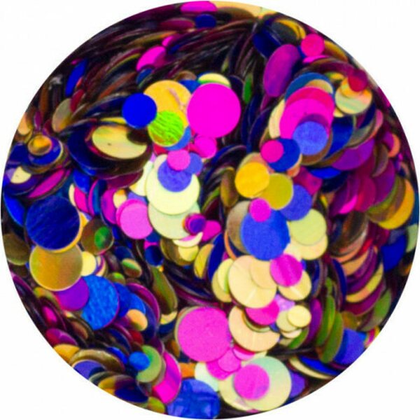 Circle Mix Blue-Pink-Gold 2068