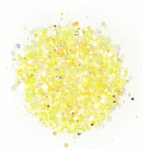 Bling Collection Glitter & Pigment Yellow N3111