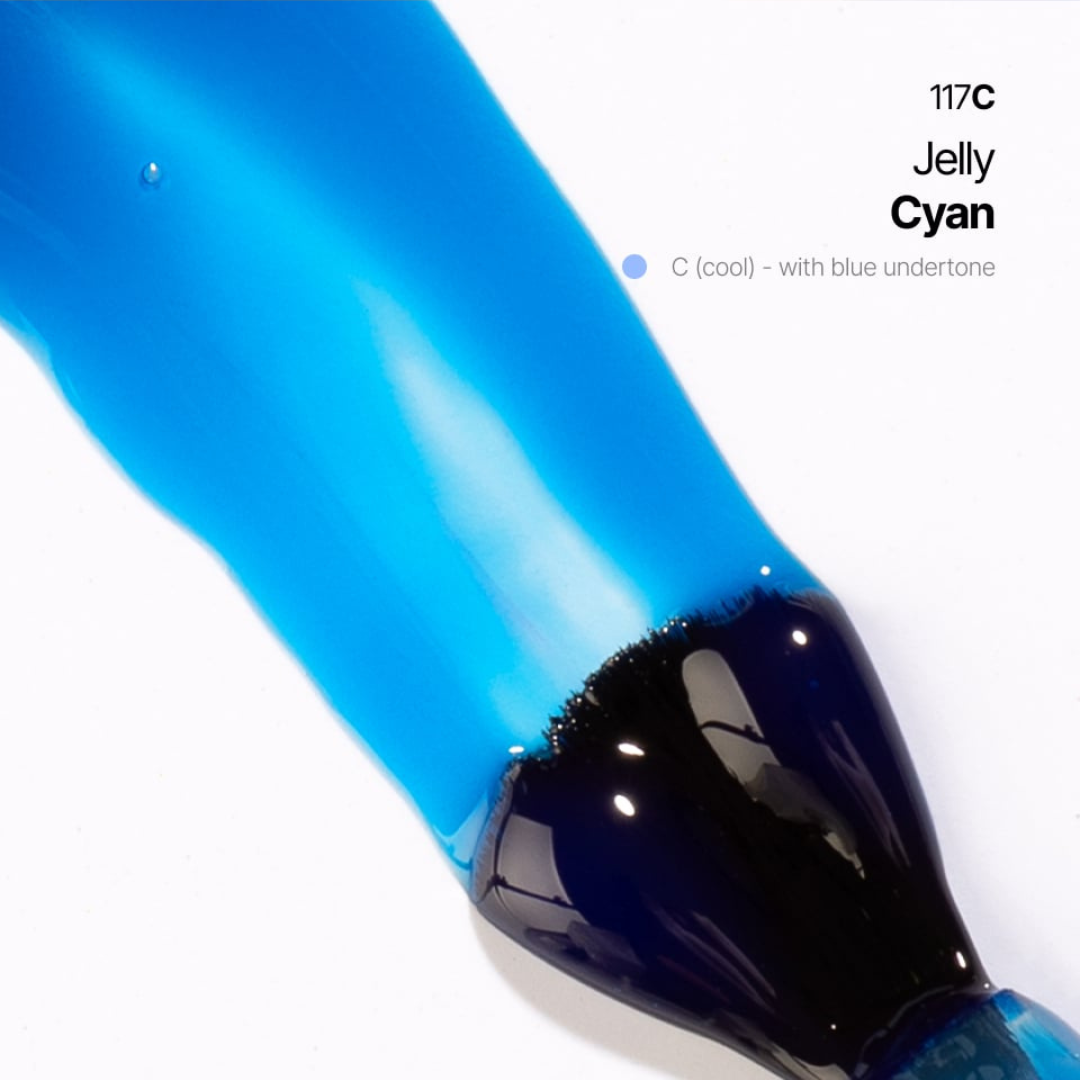 The Jelly Collection Cyan 117C