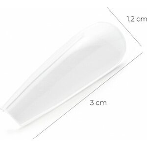 Ballerina Tips Clear 120 kpl 1270