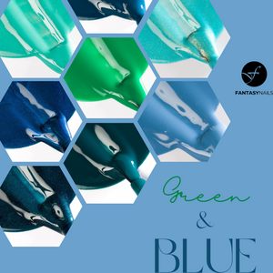 Green & Blue Shades Collection 15 ml