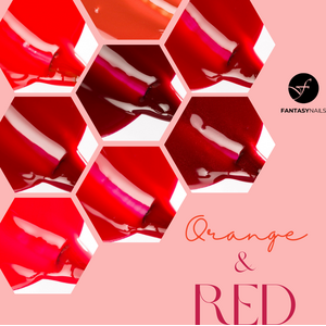 Orange & Red Shades Collection 15 ml