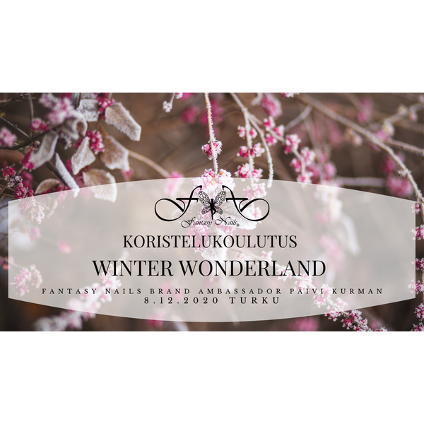 Koristelukoulutus - Winter Wonderland 8.12.2020 TURKU
