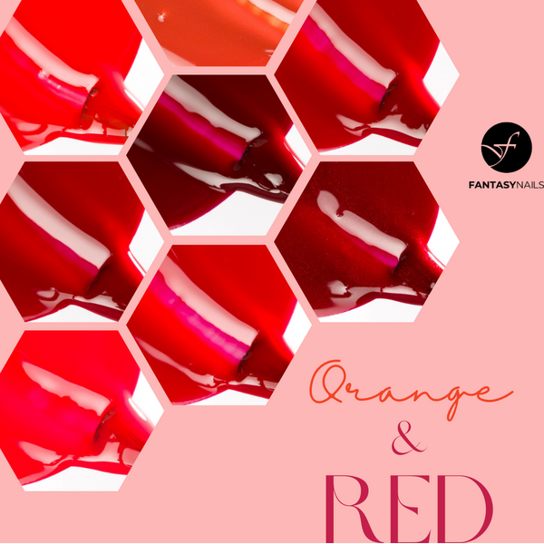 Orange & Red Shades Collection 15 ml