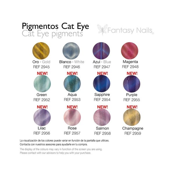 Cat Eye Effect Pigments 1 gr - OUTLET