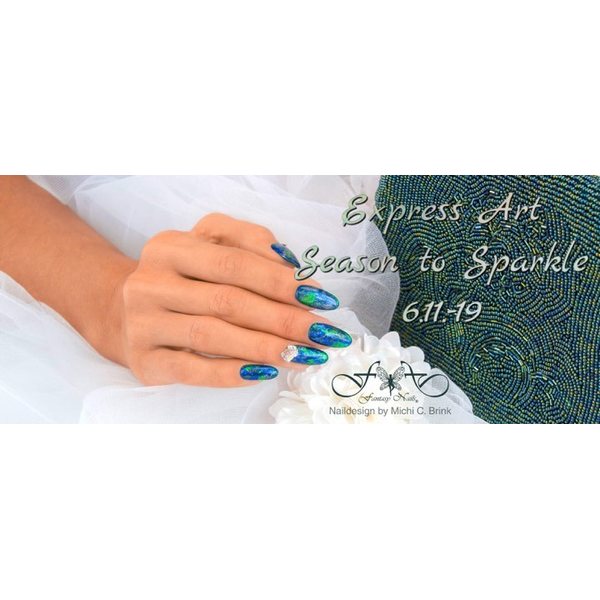 Express Art - Season to Sparkle  Turku | Ammattilaisten koulutukset  | Fantasy Nails English